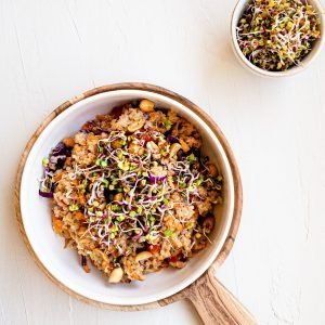 Salade de quinoa thaïe Rezept
